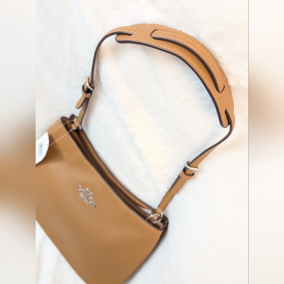 COACH Penelope Shoulder Bag brown Saddle nwt - Picture 3 of 10